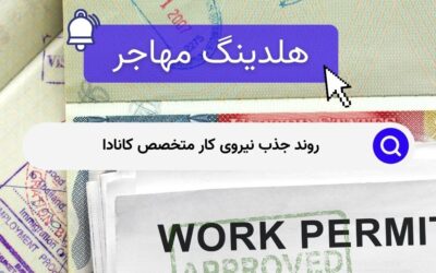 روند جذب نیروی کار متخصص کانادا